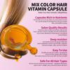 SEVICH 30pcs Hair Vitamin Serum Capsules, Mixed Color Leave-In Hair Oil with Argan & Jojoba Oil, Repair Treatment for Dry Damaged Frizzy Hair Care