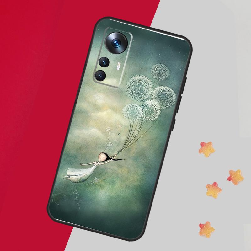 Dandelion For POCO X5 X3 Pro M5 M5s F4 X4 F3 F5 Case For Xiaomi 13 13T Pro 12 Lite 12X 11T 12T 14 Pro