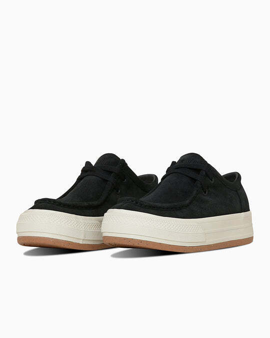 31313940 Converse All Star Boarderstar Moccasin OX Black (Men s) 5