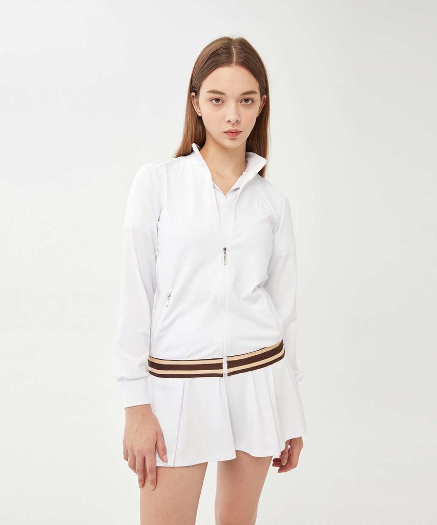 Loveforty Line-Point Jersey White