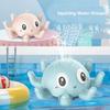 Bath Octopus Toy With Led Lights  Music - Auto Water Sprinkler Bpa-Free Baby Bath Time Toy For Toddlers (Pool Gift)