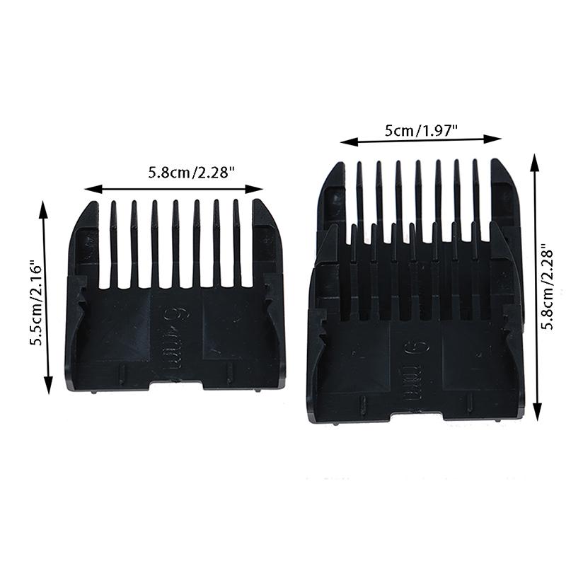 4Pcs/Set Cutting Guide Comb Hairdressing Tool Set Limit Comb Hair Trimmer Shaver