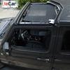 JeCar Car Sunshade Front Roof Top Mesh Insulation Net Protection For Jeep Wrangler JL Gladiator JT 2018 up Exterior Accessories