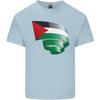 Curled Palestine Flag Palestinian Day Football Unisexs Light Cotton Tshirt