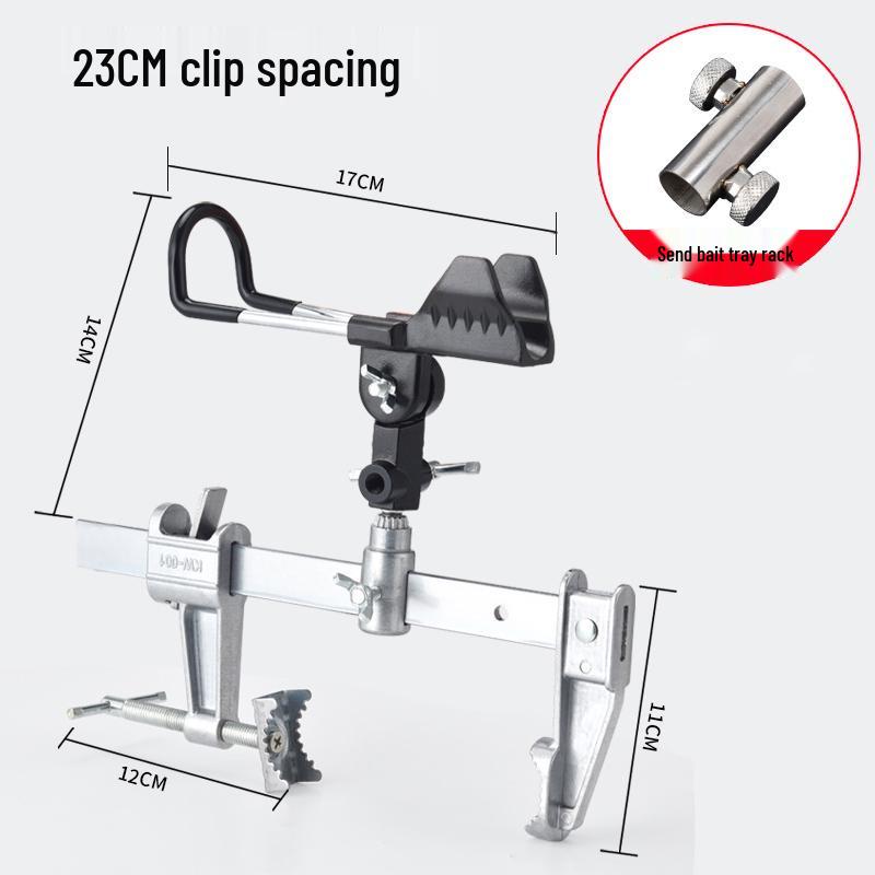 Bridge Fishing Rod Holder for Raft or Railing