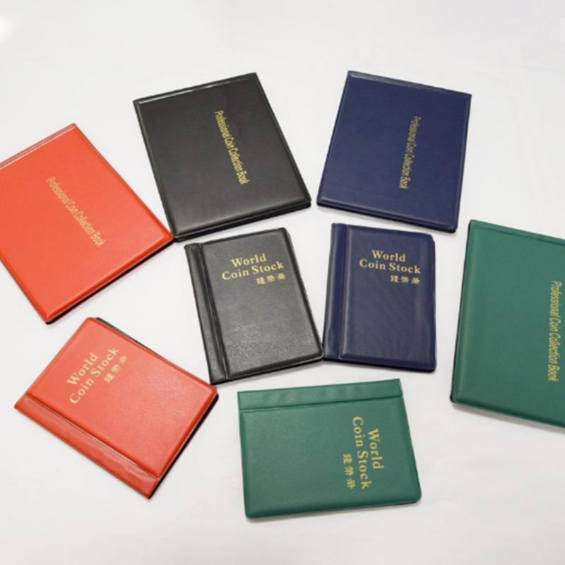 1 Piece Coin Collection Holder Album 120/240 Pockets Coin Collection Book Commemorative Coin Organizer Storage