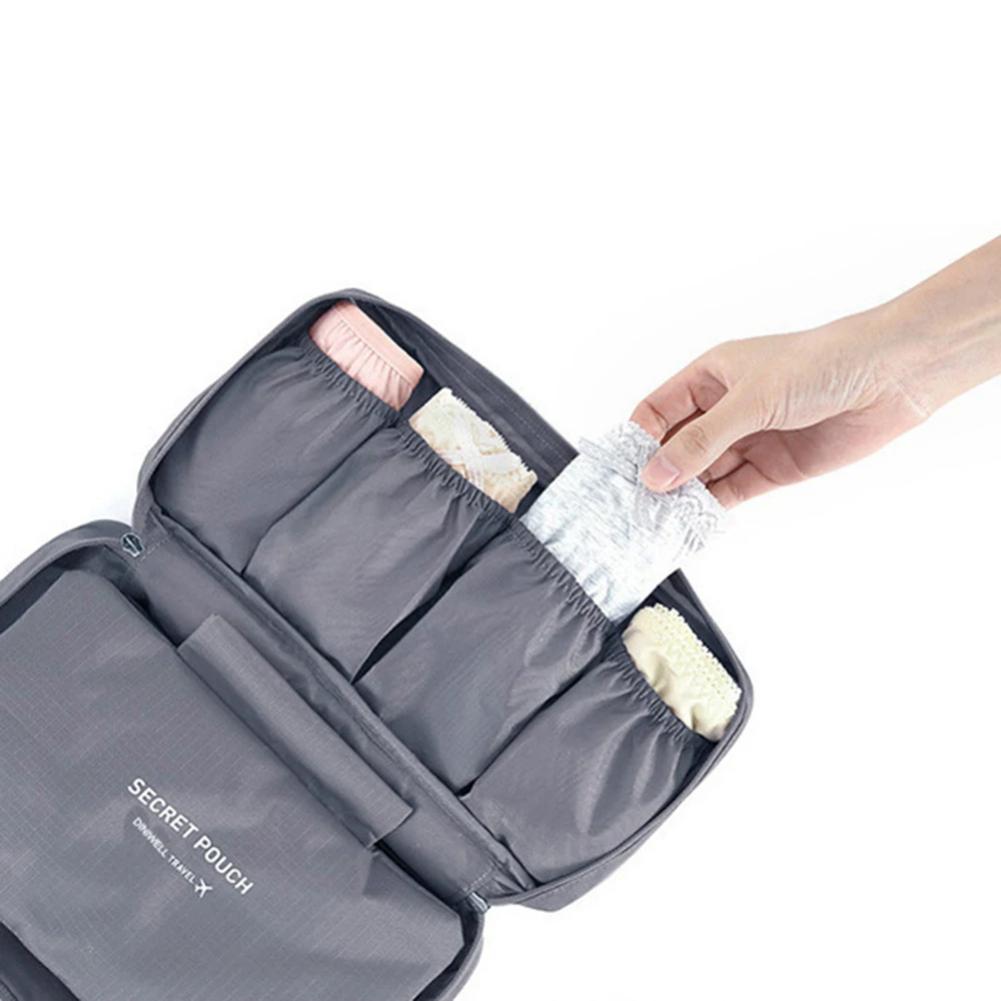 1PC Multifunctional Underwear Organizer Bag Portable Travel Toiletries And Toiletries Organizer Bag