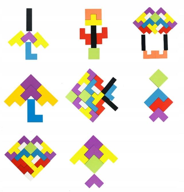 Woody Wooden Tetris Puzzle