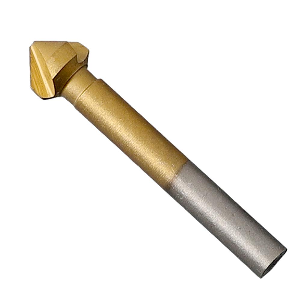 Chamfer Cutter Countersunk Drill 1 Pcs 3 Flute 6.3/8.3/10.4/12.4/16.5/20.5mm