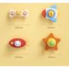 Baby Montessoris Spin Cup Top Bath Toys Bathing Sucker Spinner Suction Sensory Toy Rotating Rattles Early Educational Fidget Toy