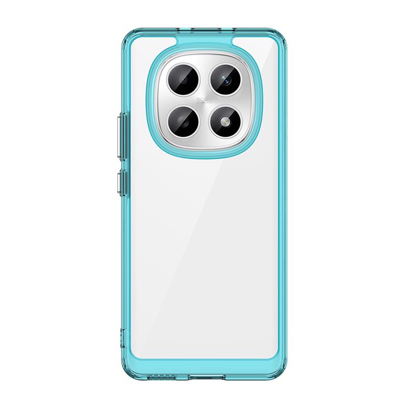 For Xiaomi Redmi Note 15 5G China Case Xiaomi Redmi Note 15 5G China Cover Clear PC + Silicone Shockproof Protective Phone Cover