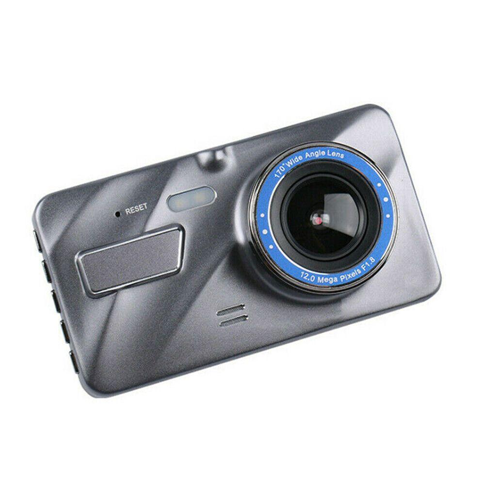 4 2.5D 1080P Dual Lens Car DVR Video Recorder Dash Cam Smart G-Sensor Rear Camera 170 Degree Wide Angle Ultra Utor28 HD Resolution