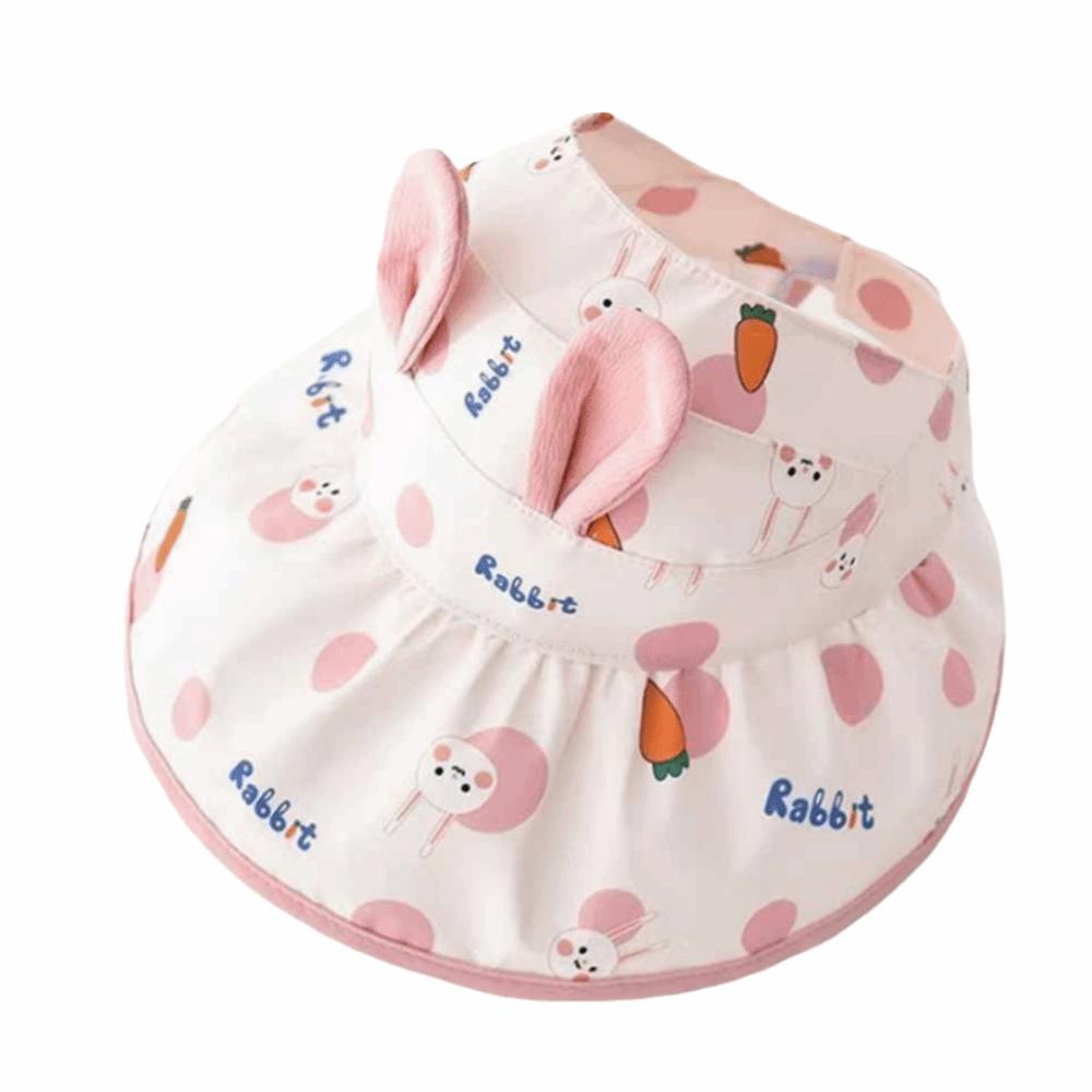 Cartoon Print Cute UV Sun Hat Polyester Sun Protector Hats Children s Sun Hat  Travel Accessories