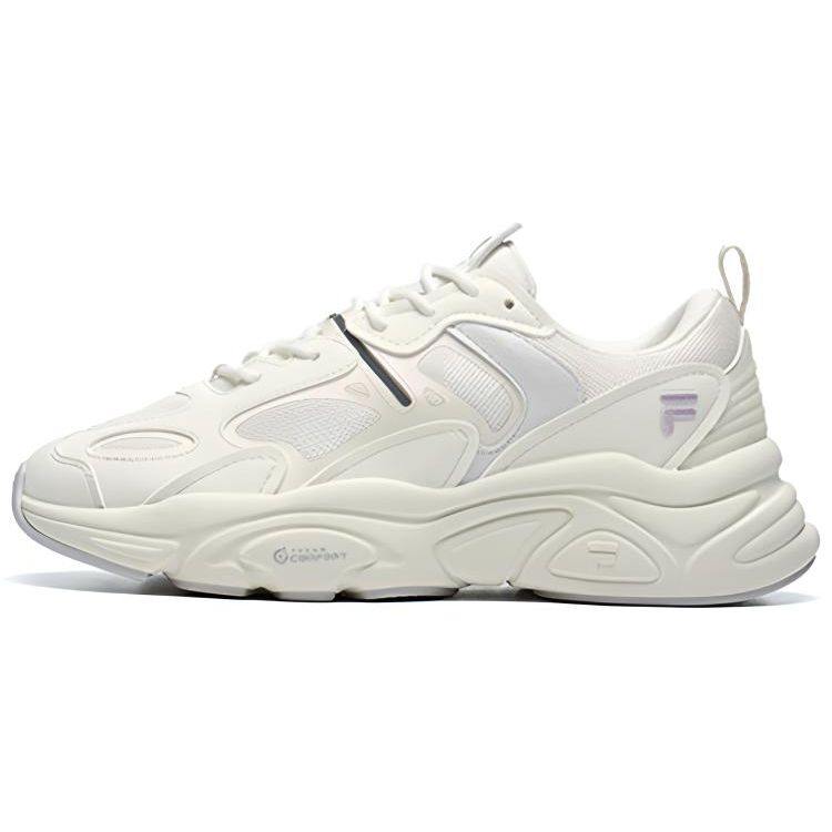 Fila Mars 2 Casual Comfortable Shock Absorbing Wear Resistant Breathable Rebound Low Top Lifestyle Shoes Women Sneaker White F12W141116FWA