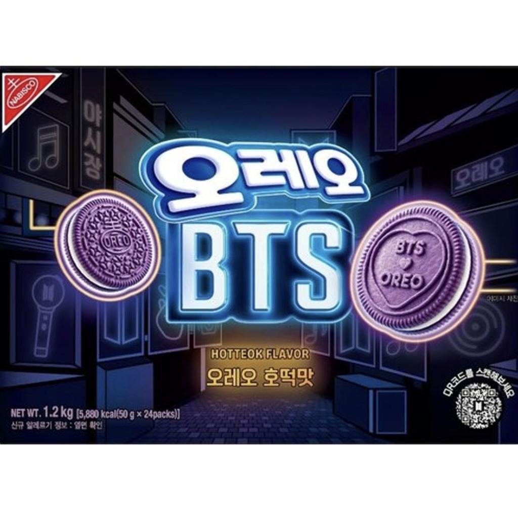 BTS OREO Limited Edition Brown Sugar Pancake Sandwich Cookies Official Korea Snack