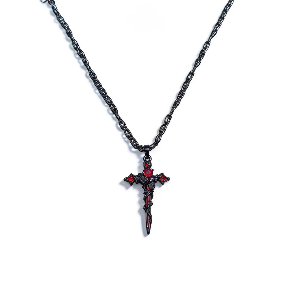 Cross Earrings, Sweet and Cool Premium Earrings, Niche Dark New Earrings.