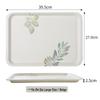 SHALL Rectangular Melamine Serving Tray