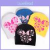 Mickey Mouse Knit Hat For Winter Warmth With Cozy Acrylic Fabric For Outdoor Activities