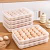 Storage Box, Household Fresh-keeping Storage, Kitchen Multi-compartment Egg Box, Multi-layer Tray Organization Box