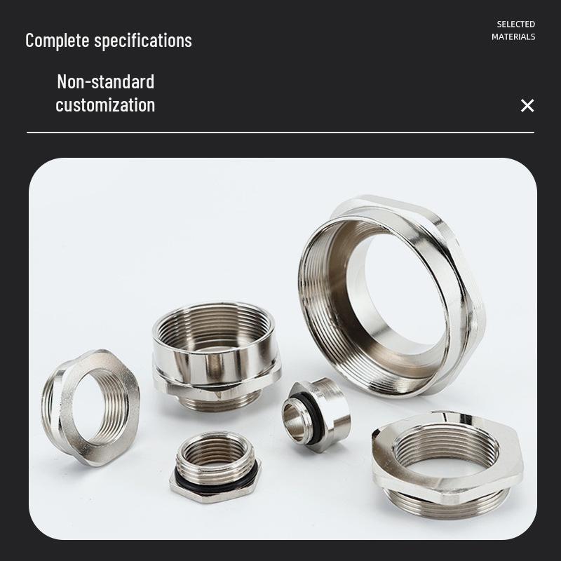 Metal Thread Reducer: M25-M20, M16-M12 Cable Gland Adapter