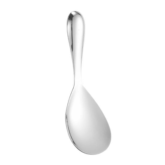 Rice Paddle Spoon Stainless Steel Rice Spatula Thickened Non Stick Rice Scooper for Rice Mashed Potato Salads Kitchen Utensils
