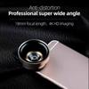 2 Functions Mobile Phone Lens 0.45X Wide Angle Len & 12.5X Macro Hd Camera Lens Universal for iPhone Android Phone Smartphone