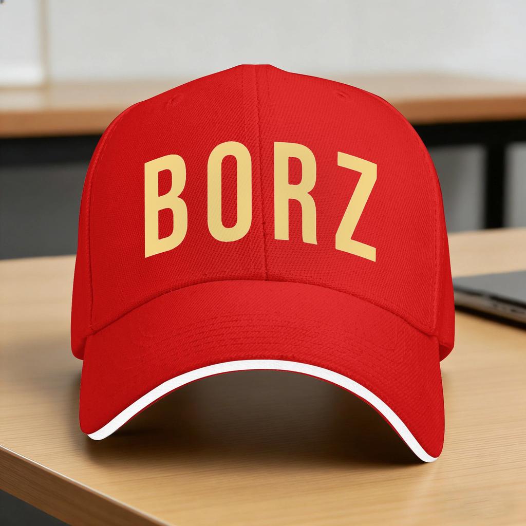 Khamzat Chimaev Borz Casual Baseball Cap  Outdoor Gym Trucker Hat Summer Sunscreen Snapback Cap