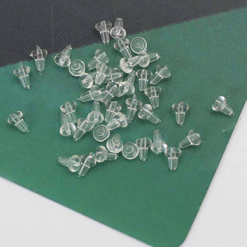 50KS Příslušenství pro lov kaprů Rybářský háček Stop Gumové korálky Zarážky rybářských háčků Chod Heli Rigs Stop korálky pro kaprové návazce