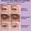 Instant Eye Tightener Cream for Under Eye Bags & Wrinkles 20ml Fast Absorbing Eye Cream Quick Lift Temporary Firming Treatment with Cooling Brush