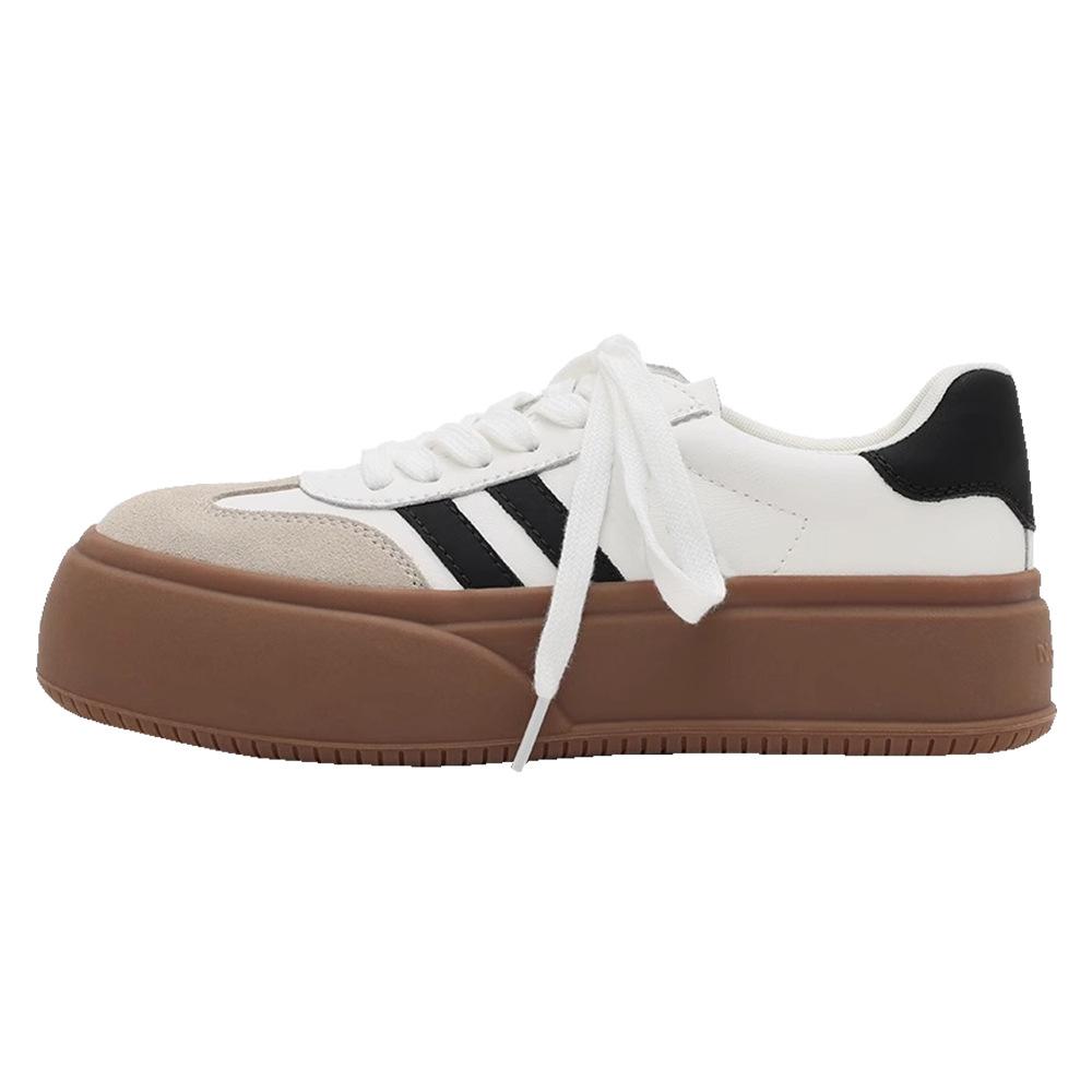 Masoism 2025 new platform sports and leisure single shoes retro versatile board shoes student board shoes moral training shoes women