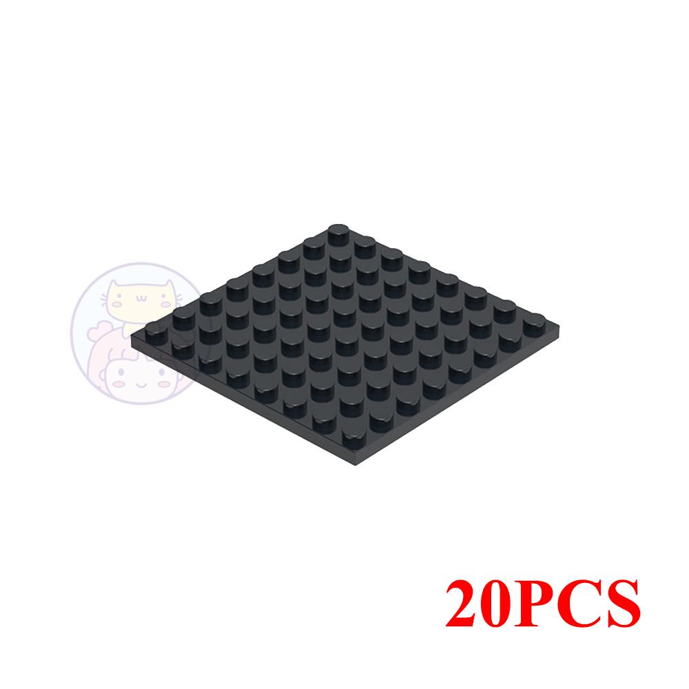 20PCS MOC 41539 Plate 8x8 Building Blocks Kit High-Tech Board House Bricks Particle DIY Idea Toys Children Birthday Kid Gifts