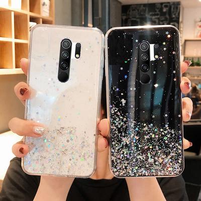Θήκη Τηλεφώνου με Γκλίτερ Για xiaomi redmi 9 Θήκη Bling Γκλίτερ Μαλακό Πίσω Κάλυμμα Για xiaomi redmi9 θήκες για redmi 9 θήκη