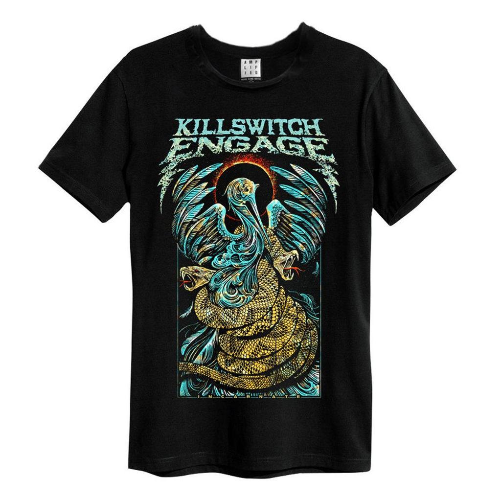 Amplified Unisex Adult Crane Killswitch Engage T-Shirt
