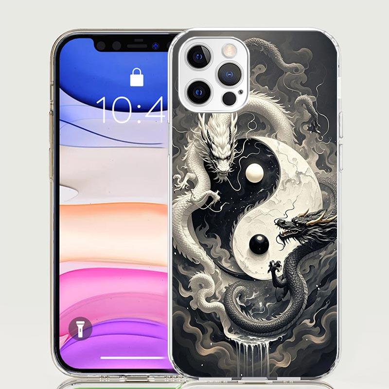 Life Yin Yang Eight Diagrams Phone Case For iPhone 17 Air 16 15 Plus 11 14 Pro Max 13 Mini 12 7 8 + SE Pattern Art Customized Co