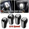 5/6 Speed Gear Shift Knob Lever Shifter Stick Gaiter Boot Cover For Toyota Corolla AYGO Verso RAV4 YARIS VITZ Car Accessories