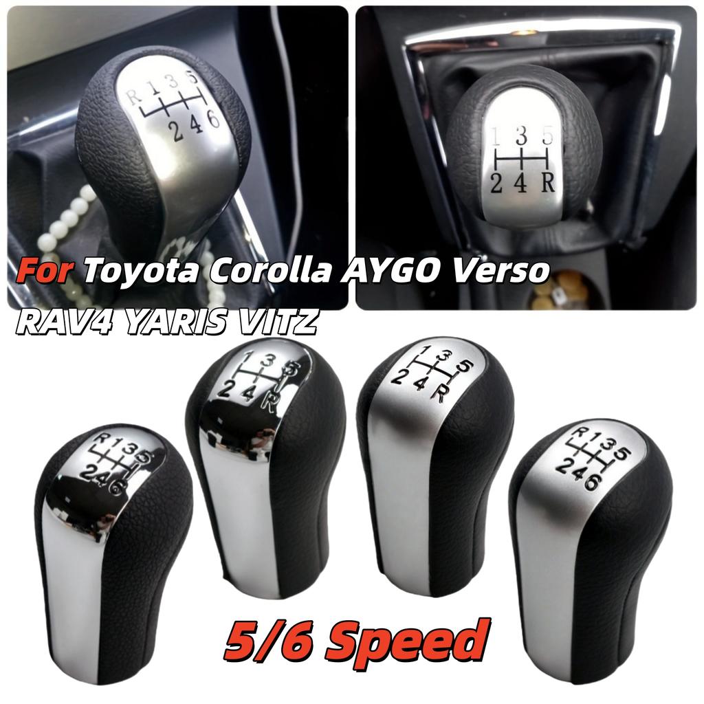 5/6 Speed Gear Shift Knob Lever Shifter Stick Gaiter Boot Cover For Toyota Corolla AYGO Verso RAV4 YARIS VITZ Car Accessories