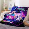 Kpop Demon Hunters Blanket Suitable All Seasons Soft Comfortable Sofa Office Home Blanket Holiday Birthday Gift Blanket Home Decor Camping Trip