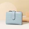 PU Leather Women's Wallet Multi-Cards Slot Mini Coin Pocket Practical Credit Cards Holder  Travel