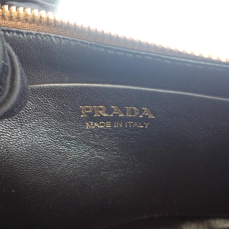 Prada 2WAY Bag Cognac Leather Women