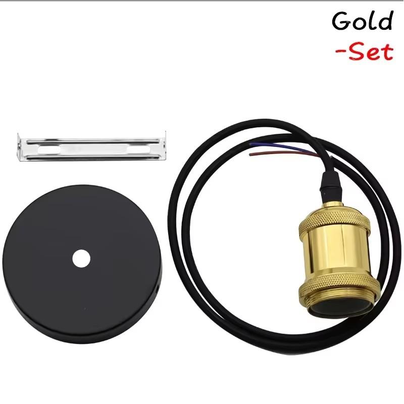 E27 Retro Ceiling Pendant Lights Base Vintage Chandelier Hanging Lamps Holder Bedroom Industrial Loft Indoor Lighting Decor