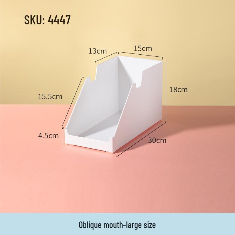 Right-Angle Desktop Organizer for Snacks, Sundries, and Cookware