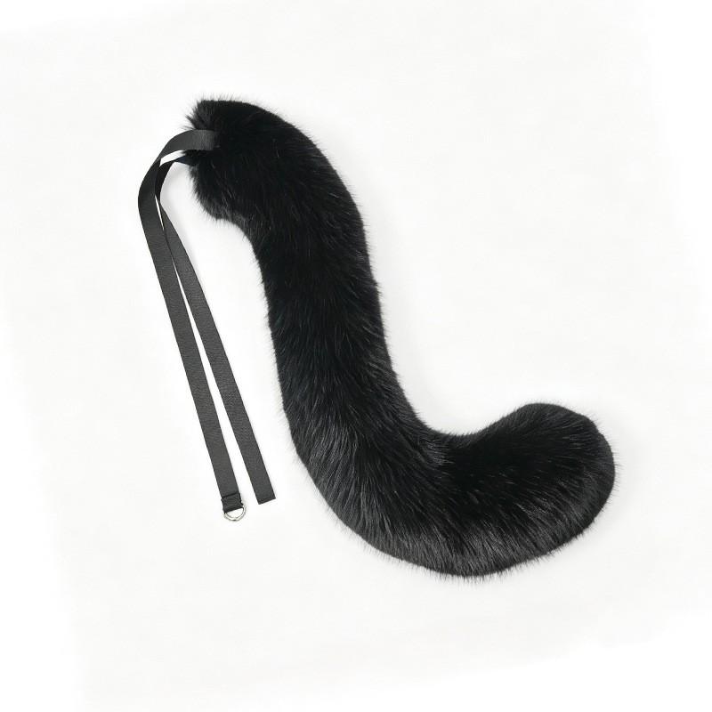 Fursuit Tail Accessory Furry Cosplay Costume Cat Half-Assembly Plush Prop Anime Convention Performance