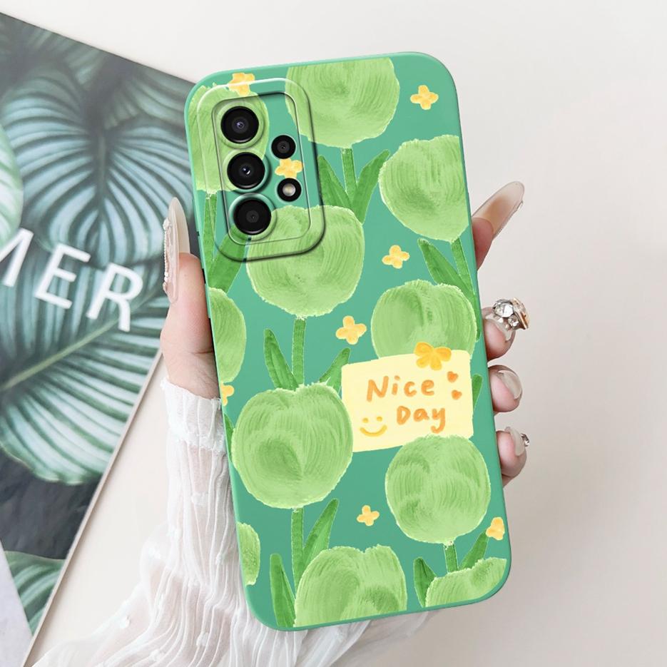 For Samsung Galaxy A23 Case SM-A235F Fashion Candy Painted Cover Full Protection Phone Case For Samsung A23 5G A236B Soft Fundas