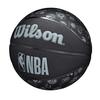 Wilson Men's NBA ALL TEAM BSKT Basketball (Size 7, NBA All Team) WZ4029401XB7, Size 7/Diameter: Approx. 24.5cm, Black