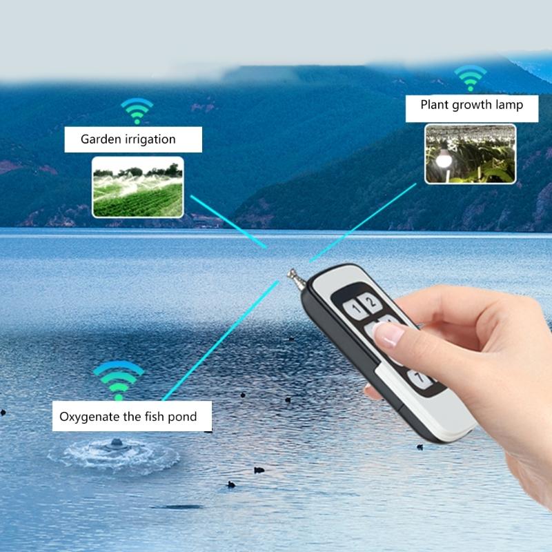 Multipurpose Remote 12V/23A Battery Powered Remote Controllers 2/4/6/8CH Quick Installation 433/315MHz for Garage Door