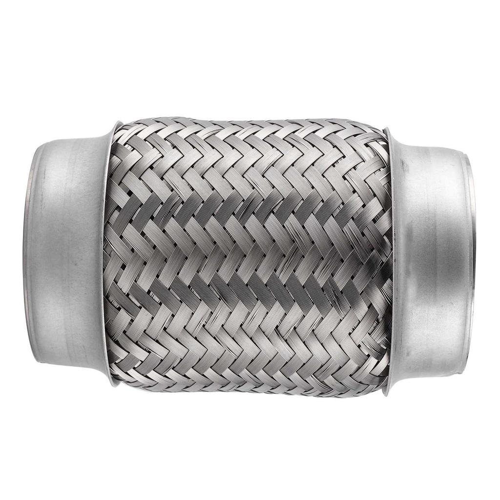 Auto Stainless Steel Exhaust Flexible Pipe Repairing Replacement Tube 150x76mm6x3in