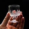 6pcsx34/45ML Lead Free European Design Chinese Old Fashioned Shot Glasses for Liquor Vodka Spirit Drinkware