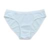 Women's Plus Size Mid-Waist Pure Cotton Solid Color European & American Style Triangle Panties