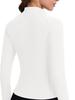 Autumn Slim-Fit Stand-Collar Yoga Jacket, Zip-Up Long-Sleeved Fitness Top