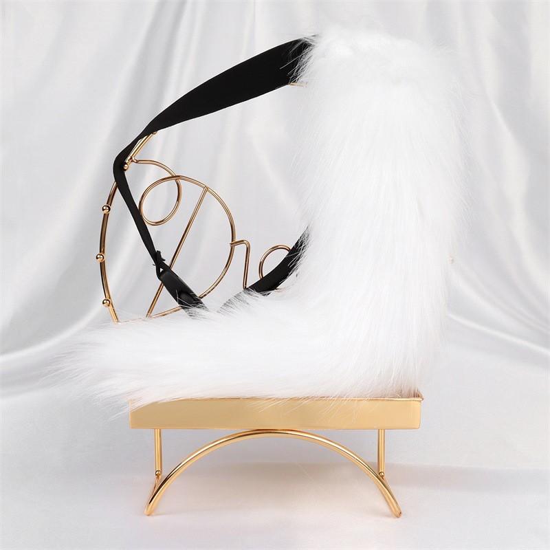 Plush Fox Tail Cosplay Prop Anime Costume Party Adult Roleplay Accessory
